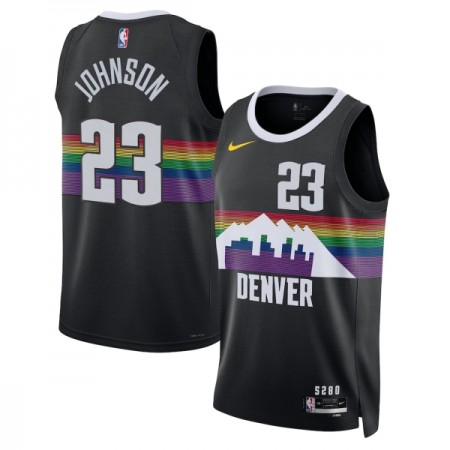 Dres Denver Nuggets Cameron Johnson Nike 2025-26 City Edition Crno Swingman